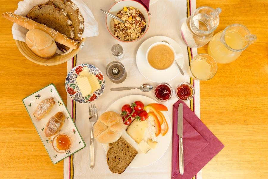 Wein + Bett Wiedeck Stetten Exteriör bild